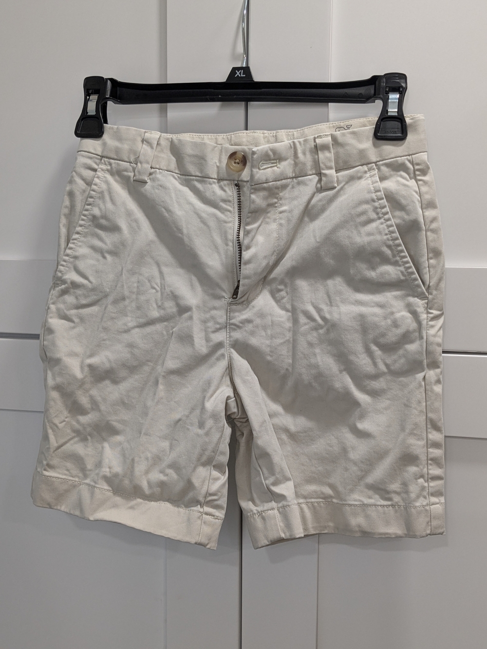 Vineyard Vines Cream Kids Chino Shorts